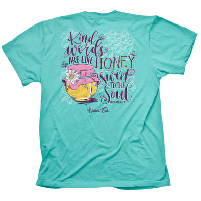 Blessed Girl Womens T-Shirt Honey