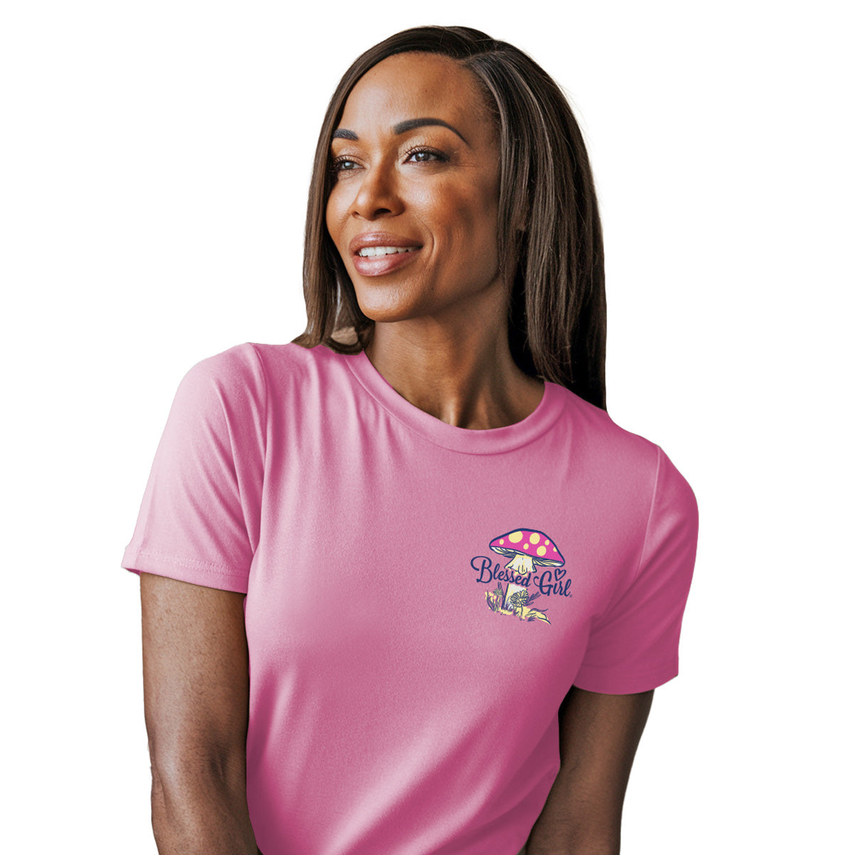 Blessed Girl Womens T-Shirt The Whole Earth
