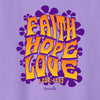 Blessed Girl Kids T-Shirt Faith Hope Love