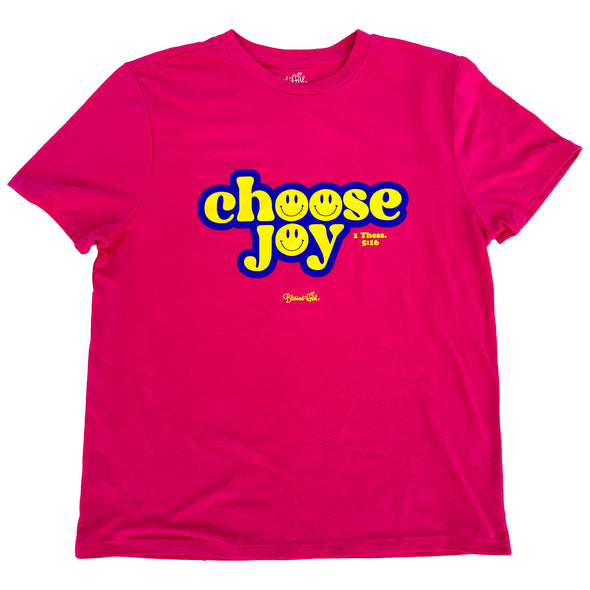 Blessed Girl Kids T-Shirt Choose Joy