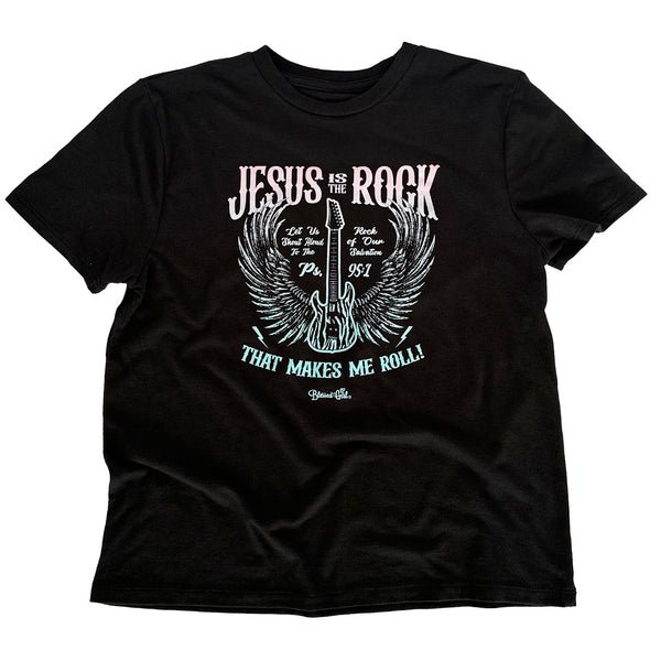 Blessed Girl Kids T-Shirt Jesus Is The Rock
