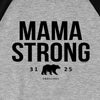 Blessed Girl Womens Raglan T-Shirt Mama Strong