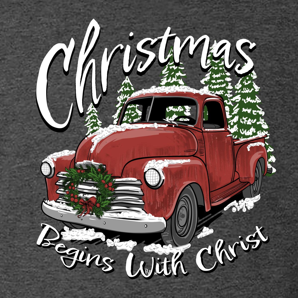 Blessed Girl Womens Sweatshirt Christmas Begins