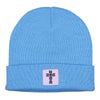 Blessed Girl Womens Boyfriend Beanie Big Cross