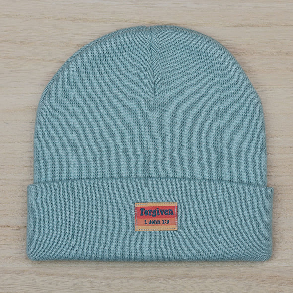 Blessed Girl Womens Boyfriend Beanie Forgiven