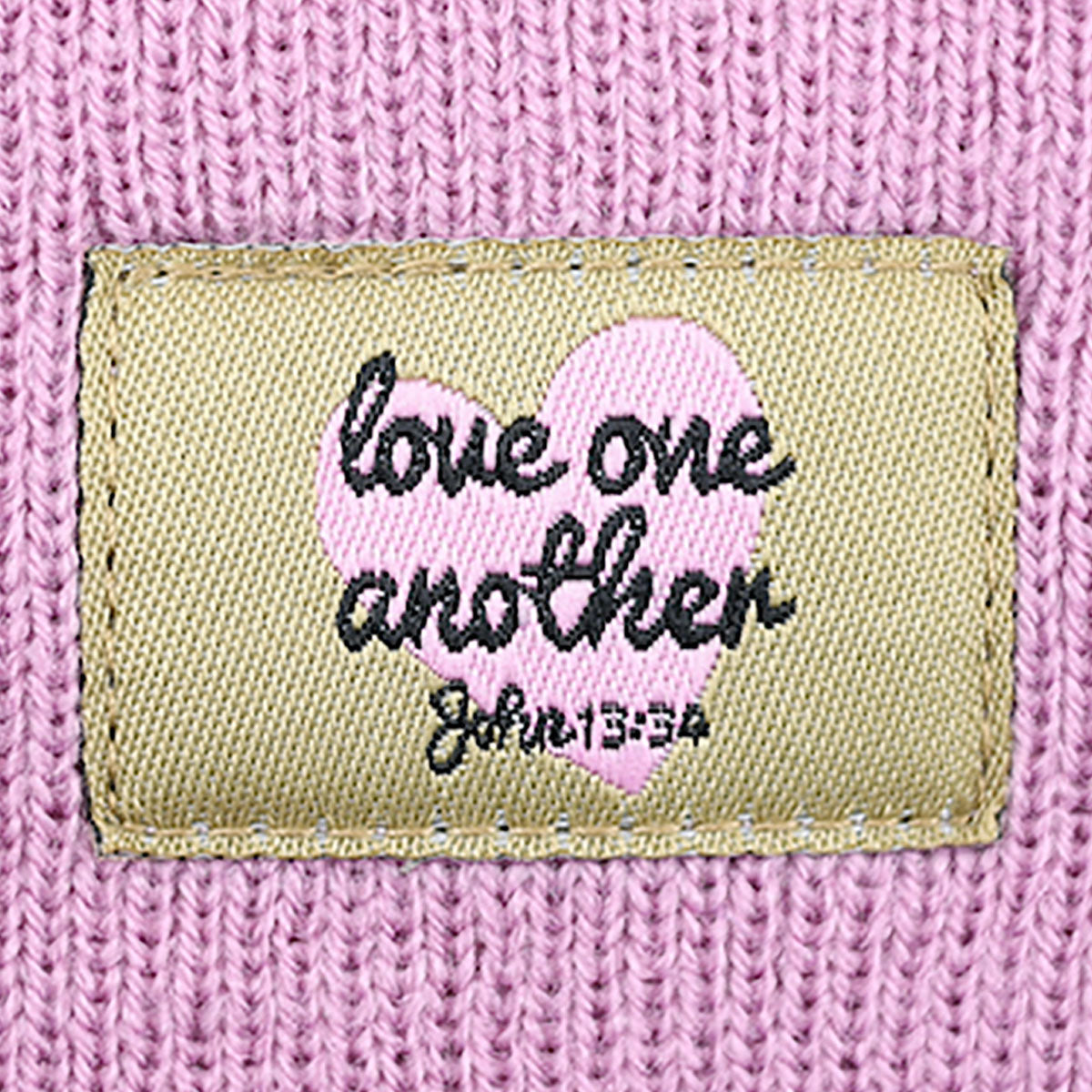 Blessed Girl Womens Boyfriend Beanie Love One Another