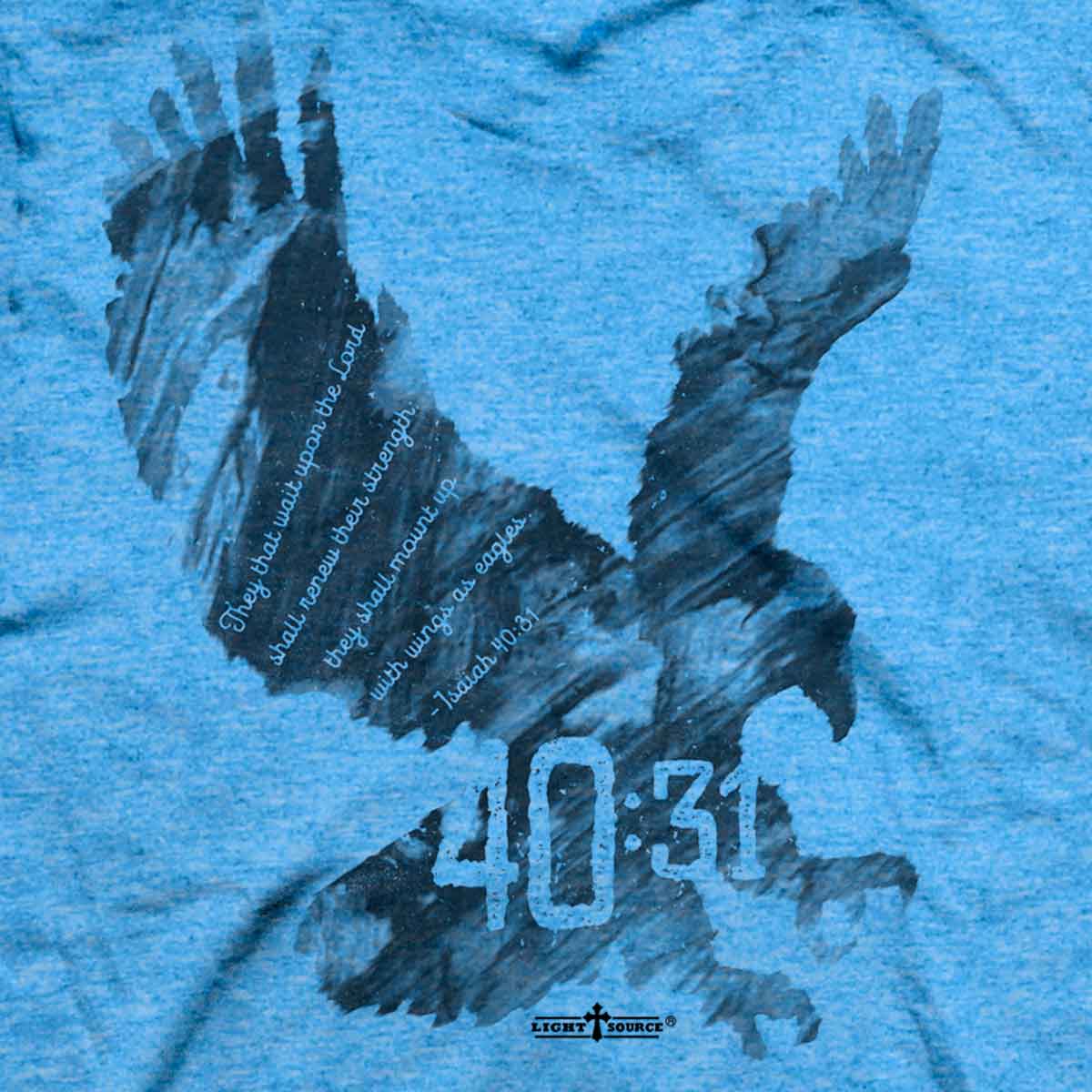 Light Source Mens T-Shirt Eagle