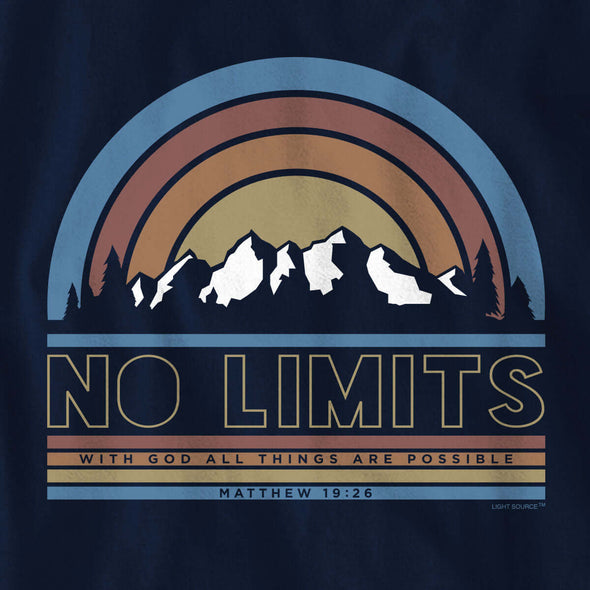 Light Source Mens Long Sleeve T-Shirt No Limits