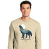 Light Source Mens Long Sleeve T-Shirt Let The Heavens Declare