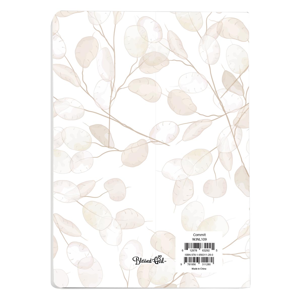 Blessed Girl Womens Paperback Journal Commit
