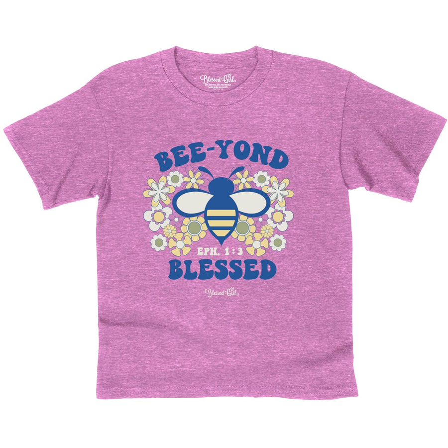 Blessed Girl Kids T-Shirt All You Need Is Love BeeYond