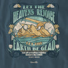 Blessed Girl Womens Long Sleeve T-Shirt Let The Heavens Rejoice