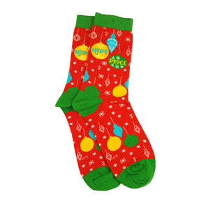 Blessed Girl Womens Socks Hope Joy Peace