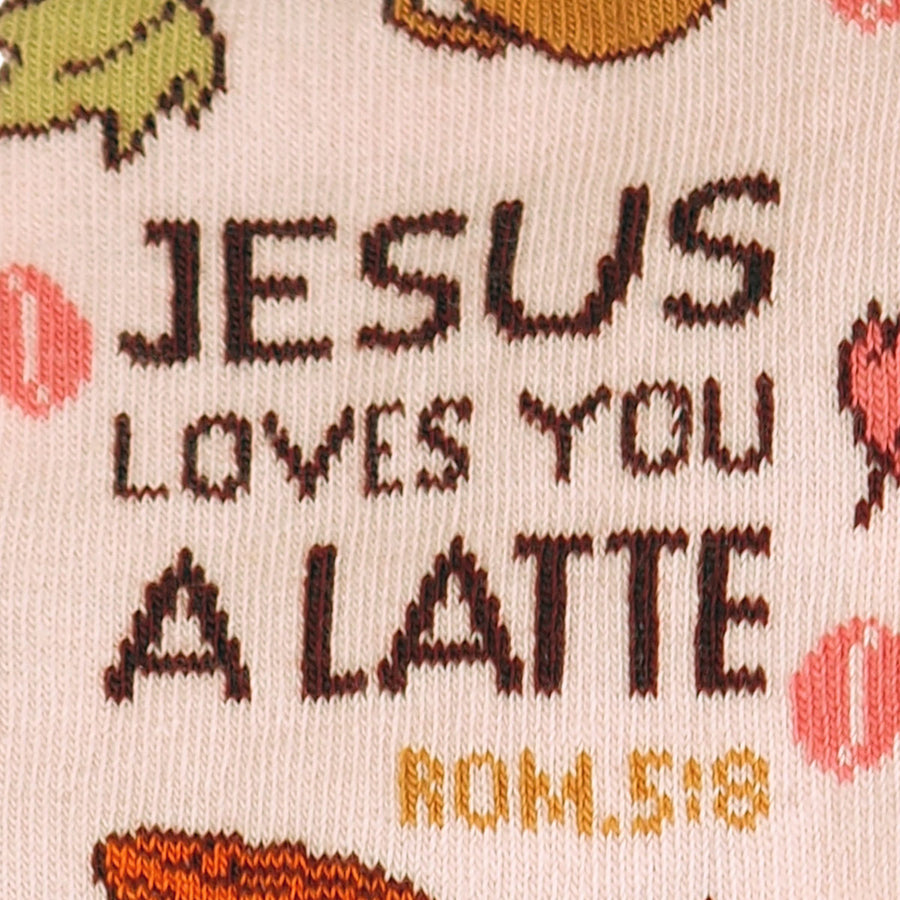 Blessed Girl Womens Socks Jesus Loves You