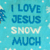 Blessed Girl Womens Socks Love Jesus Snow Much
