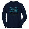Light Source Mens Long Sleeve T-Shirt Creation
