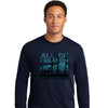 Light Source Mens Long Sleeve T-Shirt Creation
