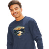 Light Source Mens Long Sleeve T-Shirt Be Still
