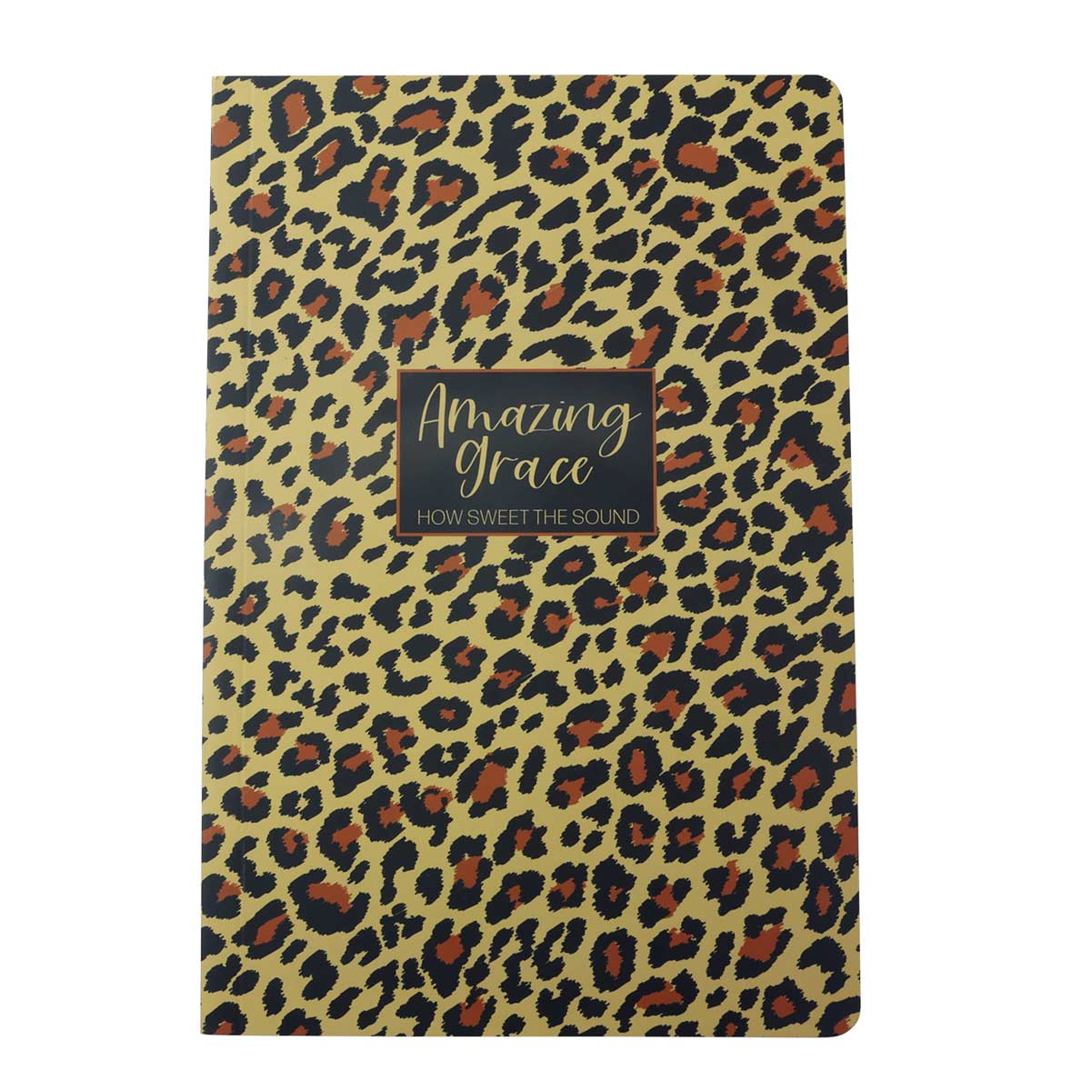 Blessed Girl Womens Paperback Journal Leopard
